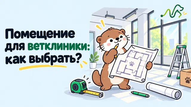 Лилла с планом помещения, рулеткой и чертежами: как выбрать помещение для ветклиники